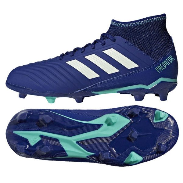 Adidas Predator 18.3 Fg Junior football boots blue blue - CP9012