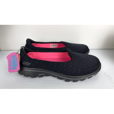 Skechers Girls Go Walk 3 Slip 13985 Black